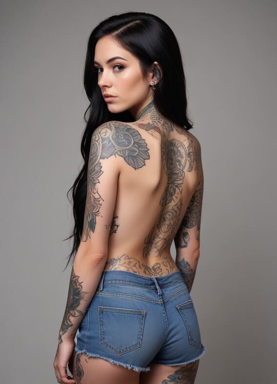 back tattoo ideas for women 