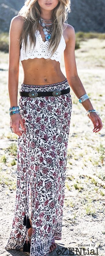 Daring Bohemian outfits