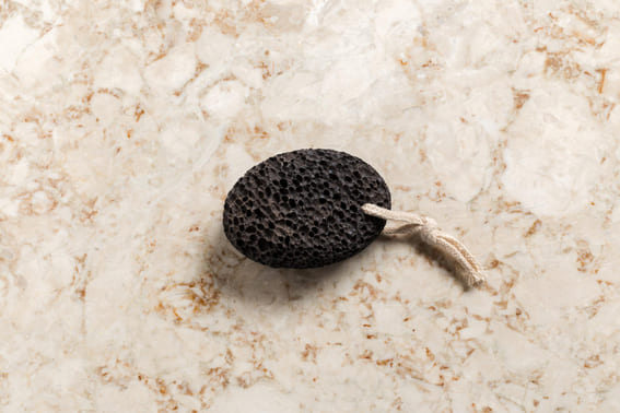 Pumice Stone for fabric as a fast clothing hack