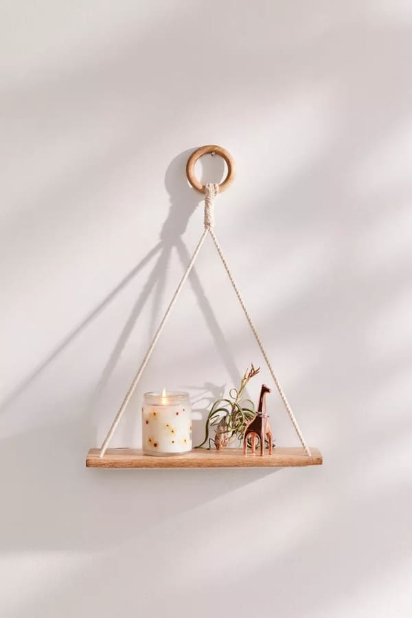 Elie Macramé Hanging Shelf, $16.00 – $29.00