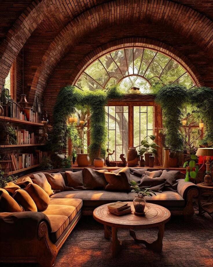 Natural materials that warm things up