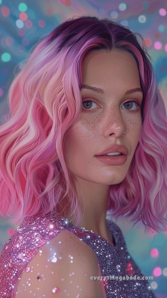 Gorgeous Pink Hairstyle Ideas