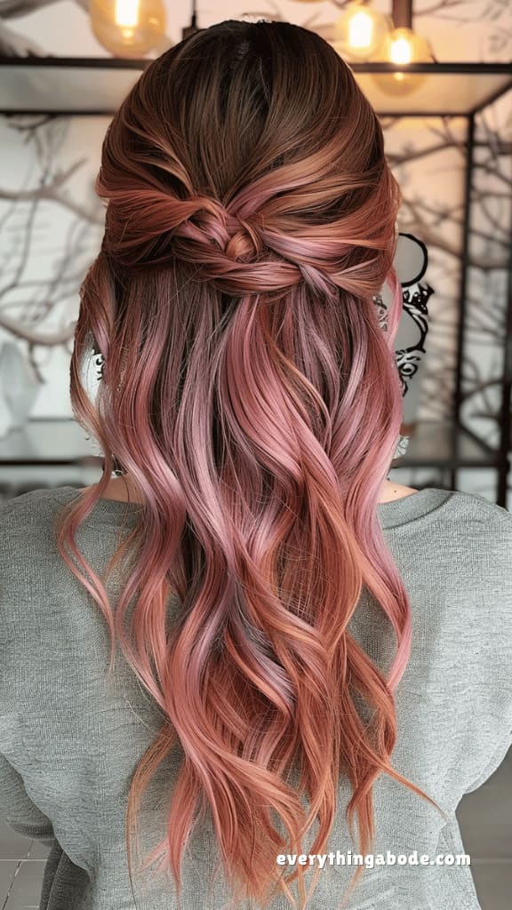 Gorgeous Pink Hairstyle Ideas