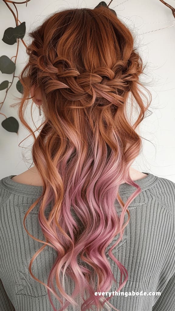 Gorgeous Pink Hairstyle Ideas