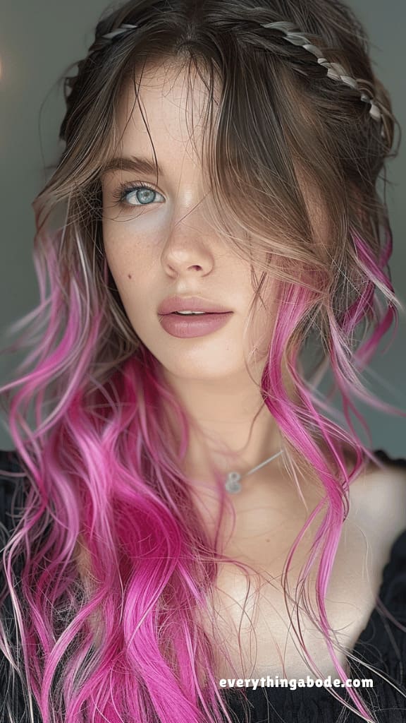 Gorgeous Pink Hairstyle Ideas