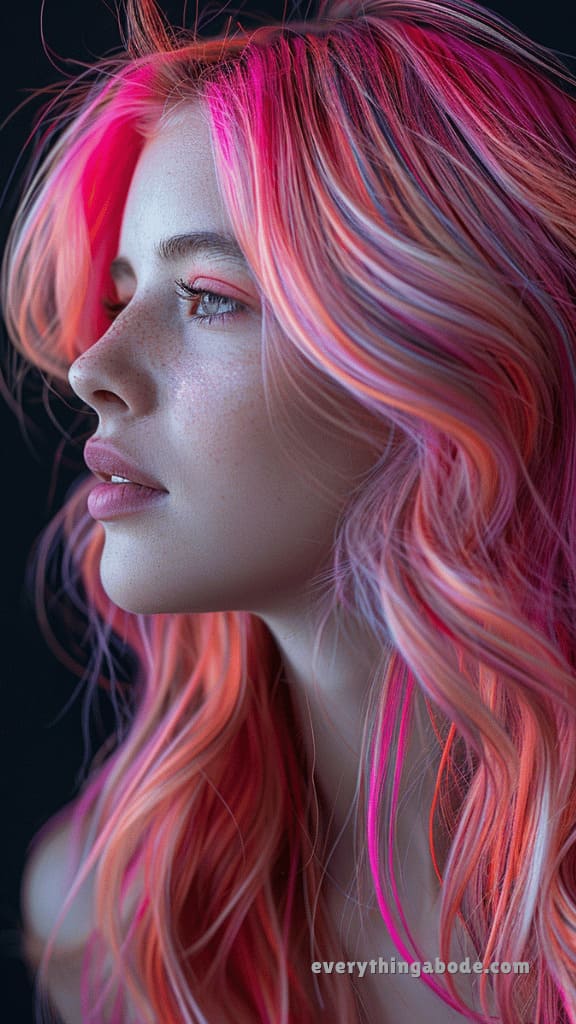 pink hairstyle ideas