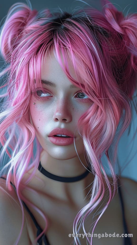pink hairstyle ideas