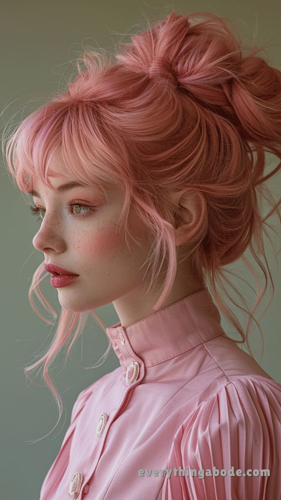 Gorgeous Pink Hairstyle Ideas