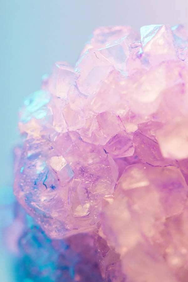 Pastel crystals wallpaper