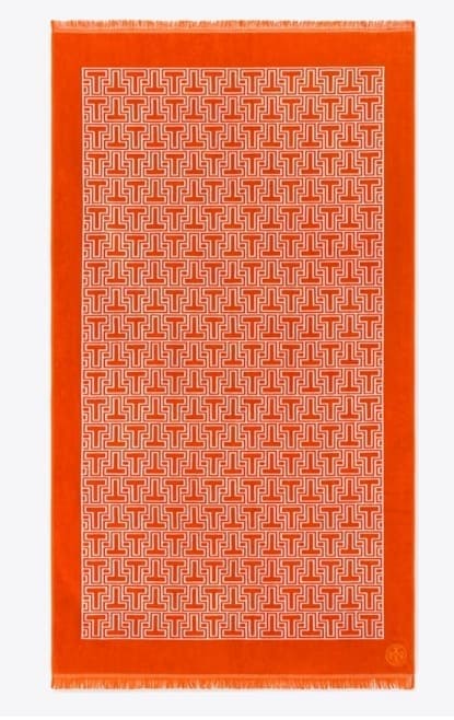 Tory Burch T-TILE Beach Towel