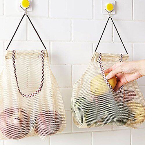 Wall-Mounted Onion & Garlic Baskets via @everythingabode