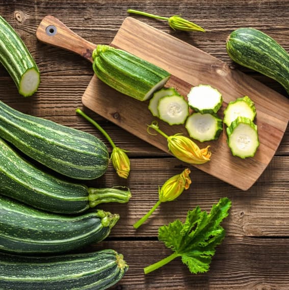 zucchini as a beginner vegetable garden plant