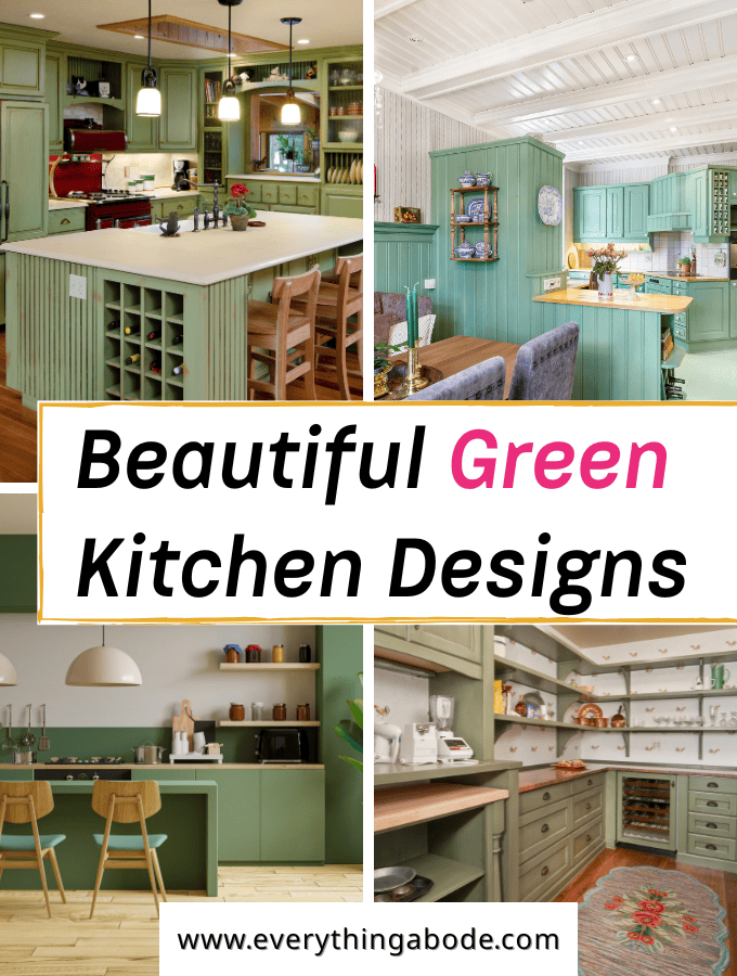 gorgeous green kitchen ideas