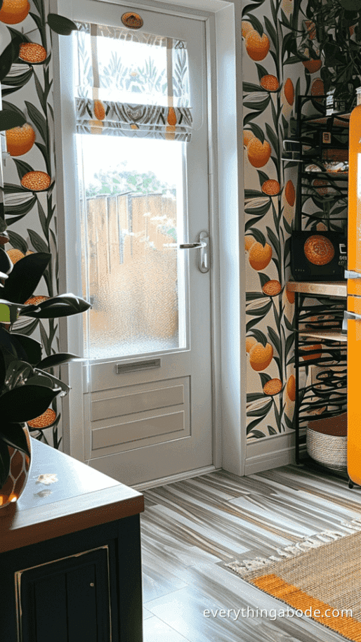 orange kitchen design ideas