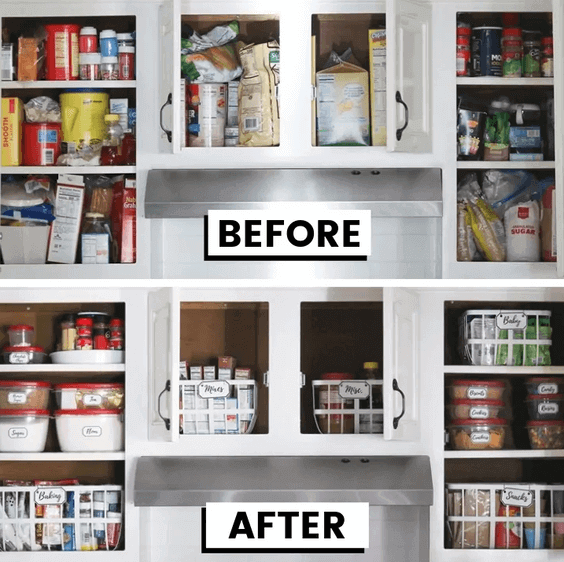 PANTRY ORGANIZATION + PRINTABLE PANTRY LABELS