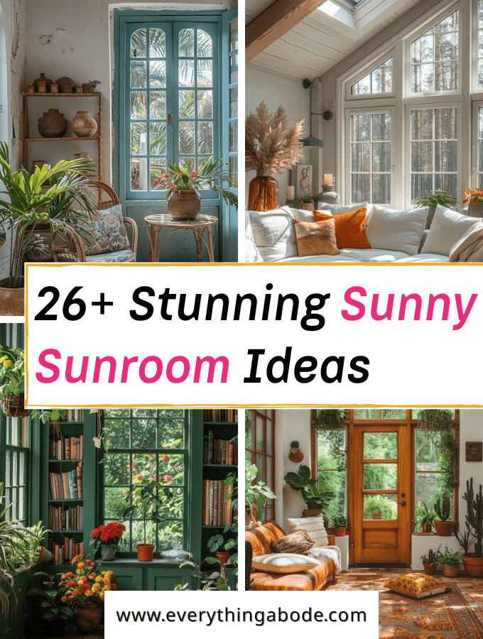 Sunny Sunroom Ideas