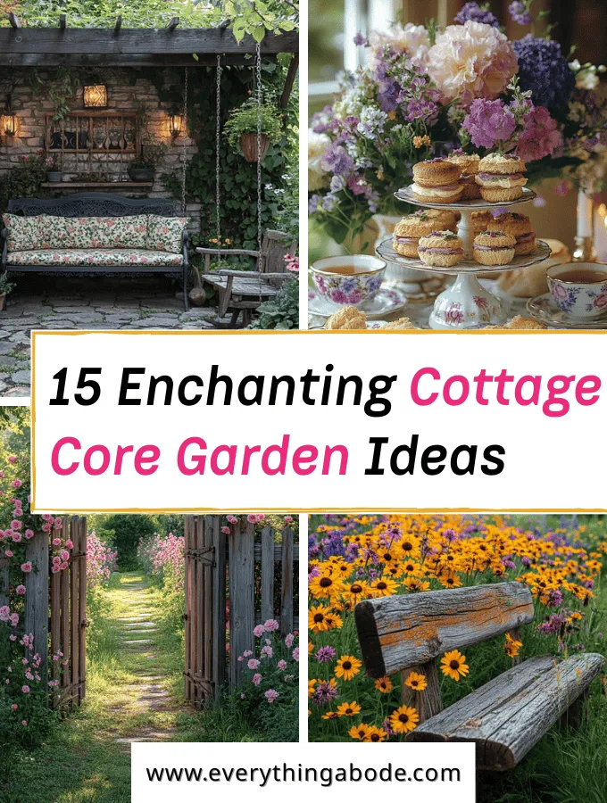 Enchanting Cottage Core Garden Ideas