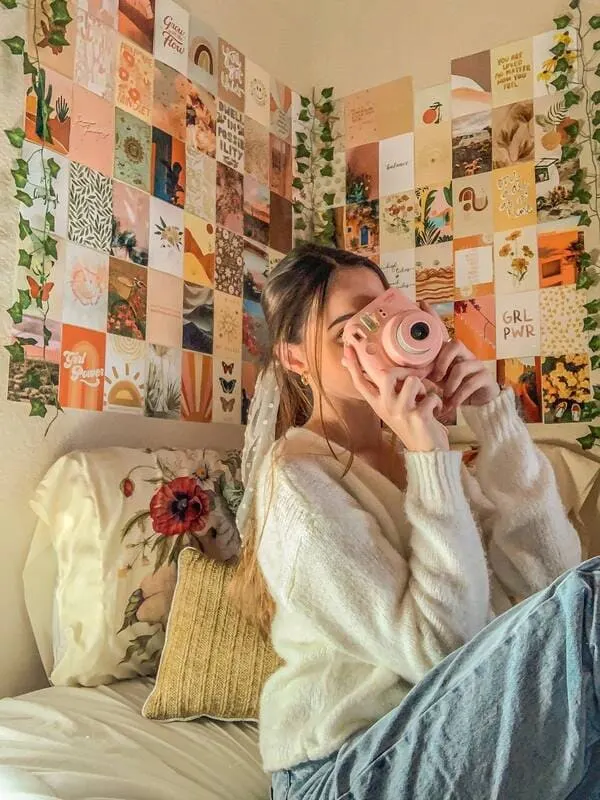 bohemian wall collage kit