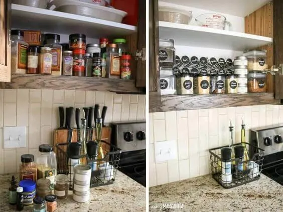 Brilliant Spice Cabinet Organization
