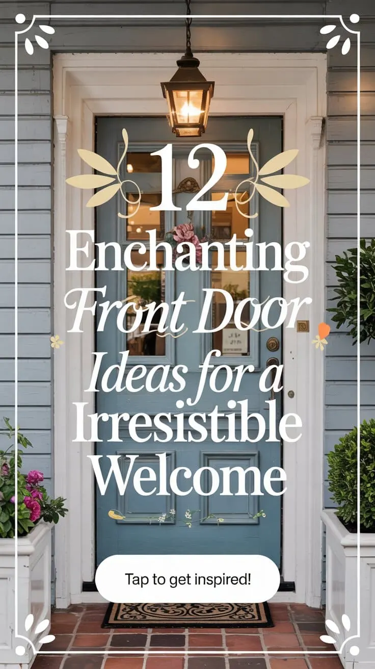 Front Door Entrance Idea pin