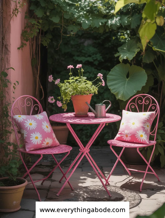 Fun Pink Patio Design Ideas
