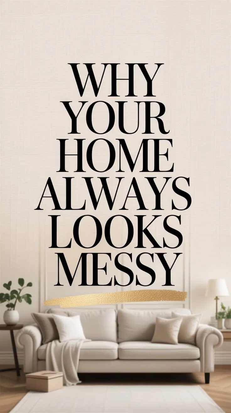 messy home habits