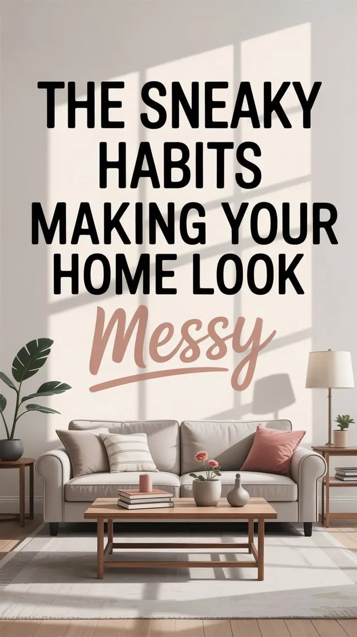 messy home habits