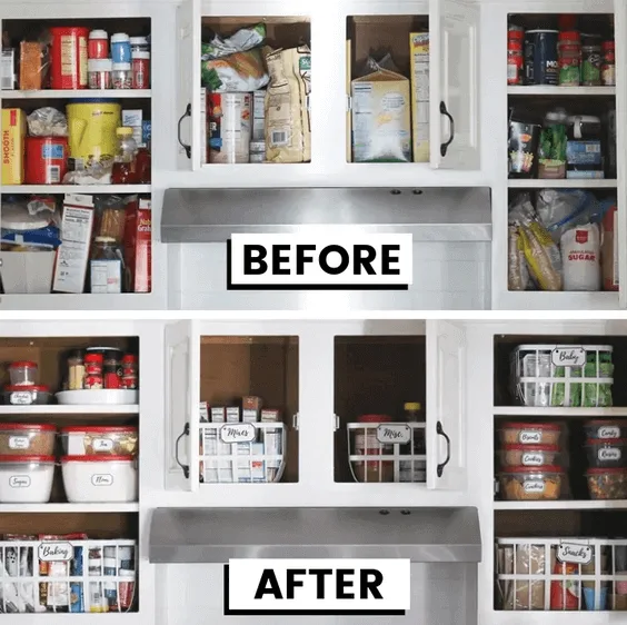 PANTRY ORGANIZATION + PRINTABLE PANTRY LABELS