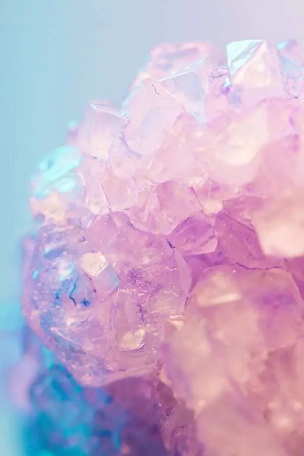 Pastel crystals wallpaper