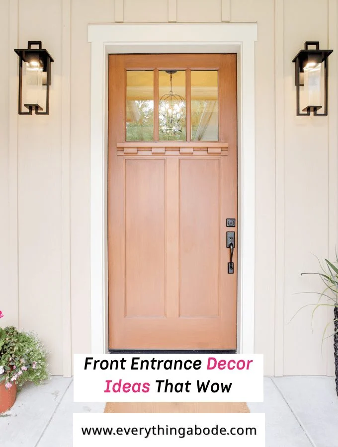 Stylish Front Door Entrance Ideas