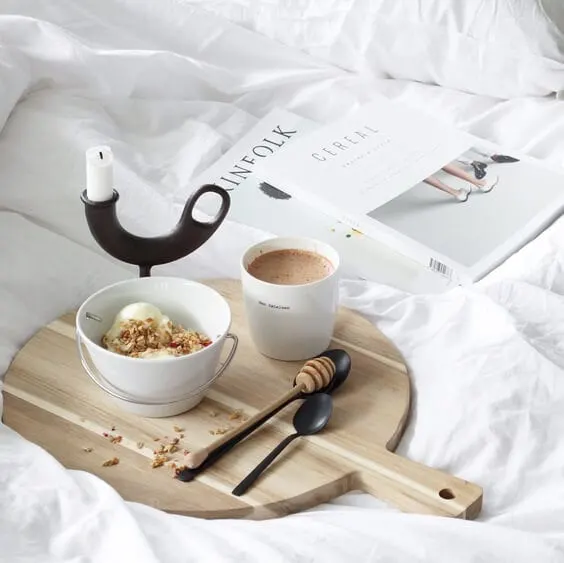 They never miss breakfast