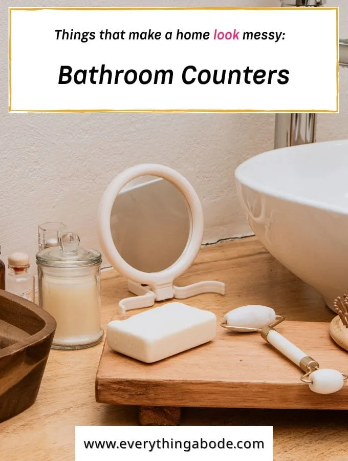 Bathroom Counters Overflowing