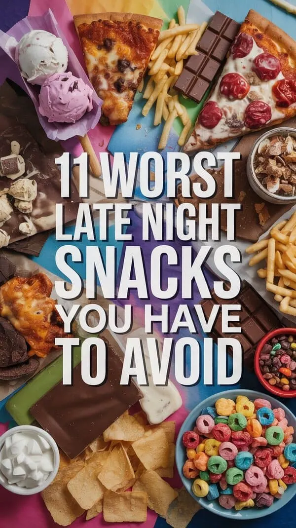 worst late night snacks